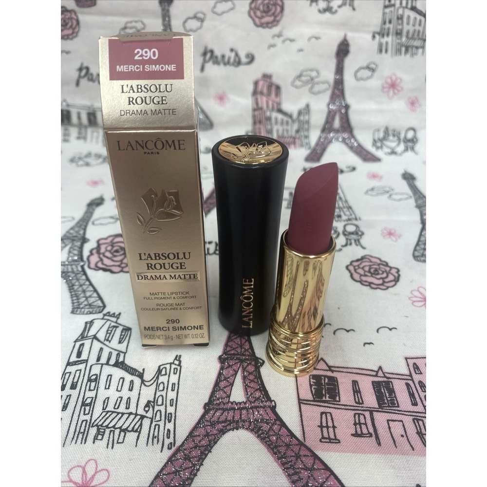 Rare Lancome L'Absolu Rouge Drama Matte Lipstick Full Size